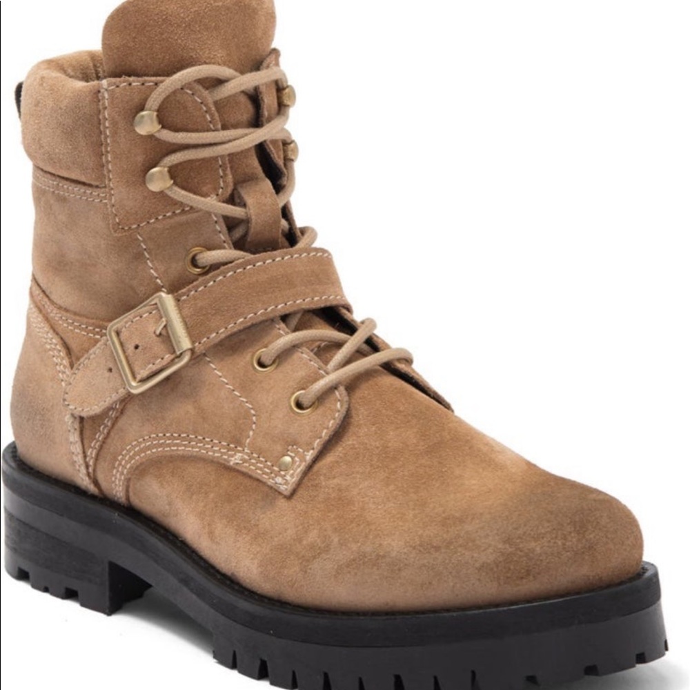 All Saints Paulina Suede Boots - Sz 40